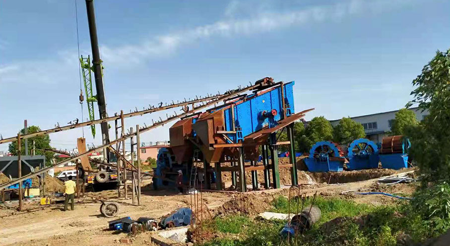 安徽阜阳时产200吨破碎制砂生产线案例图片9